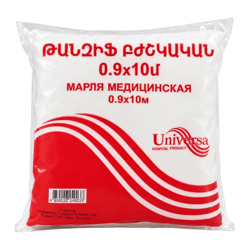 Բժշկական թանզիֆ — 0.9 × 10 մ — Universal Hospital Product